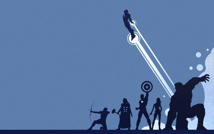 Minimalist Avengers Wallpapers